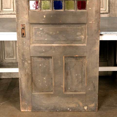 #41681 32x96 Salvaged Victorian Wood Entry Door image 8