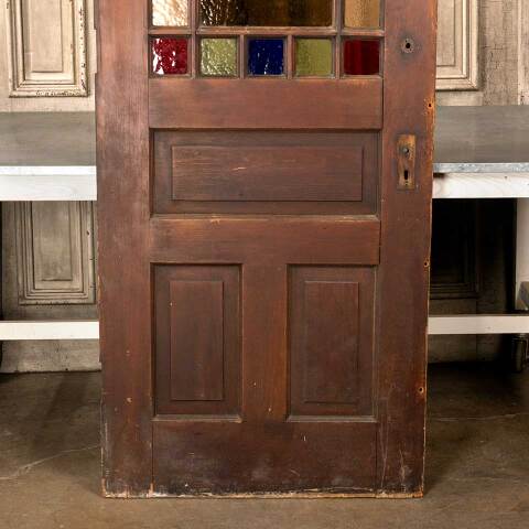 #41681 32x96 Salvaged Victorian Wood Entry Door image 3