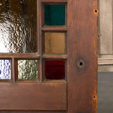 #41681 32x96 Salvaged Victorian Wood Entry Door image 4