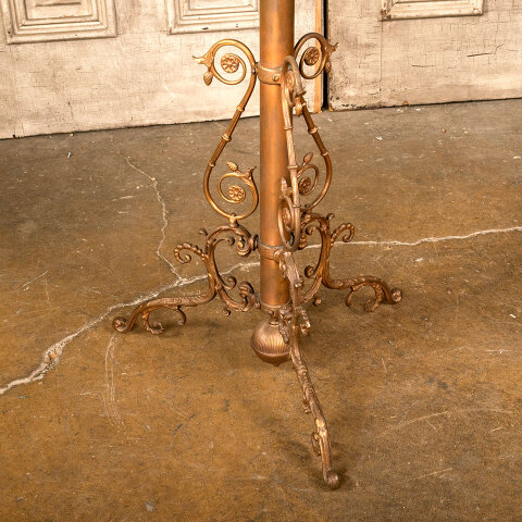 #41836 Round Metal Tripod Base Plant Stand Table image 2