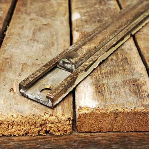 #41923 6" Brass Concealed Screw Surface Slide Bolt image 7