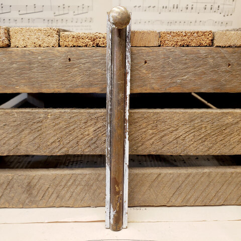 #41923 6" Brass Concealed Screw Surface Slide Bolt image 2