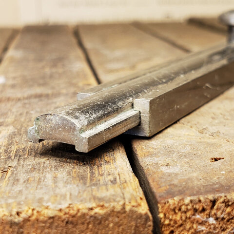 #41927 4" Brass Concealed Screw Surface Slide Bolt image 6