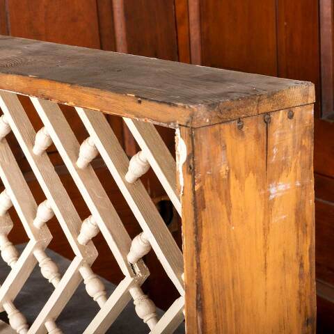 #41959 Salvaged Decorative Wood Lattice Wall Vent image 5