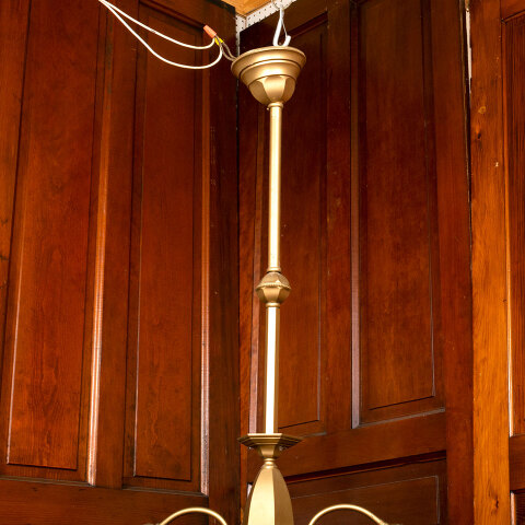 #41968 Salvaged Antique 2 Light Chandelier image 3