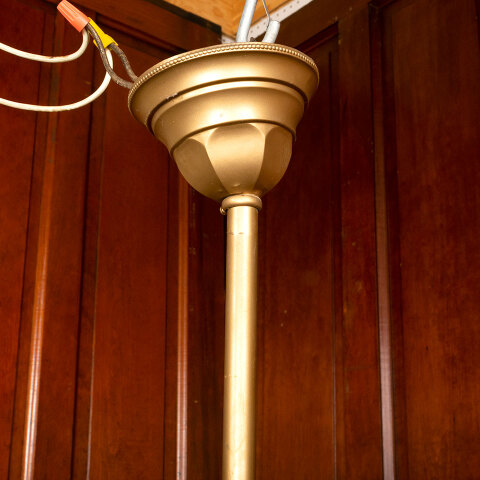 #41968 Salvaged Antique 2 Light Chandelier image 6