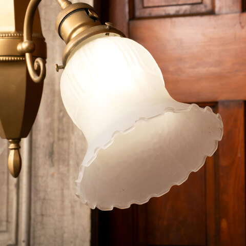 #41968 Salvaged Antique 2 Light Chandelier image 7