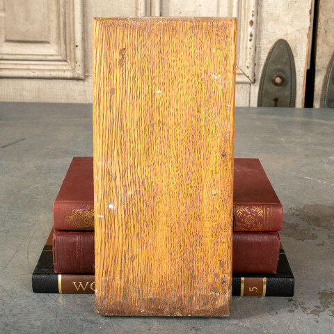 #41977 Salvaged Oak Interior Door Plinth Block image 4