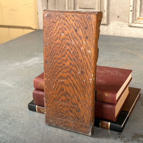 #41977 Salvaged Oak Interior Door Plinth Block image 2