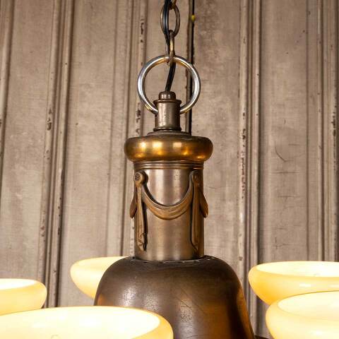 #41997 Salvaged Vintage 5 Light Chandelier image 3