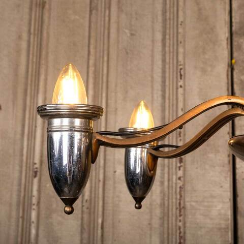 #41998 Salvaged Vintage 6 Light Chandelier image 5