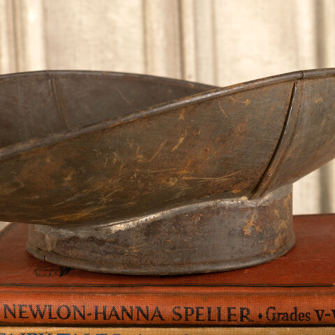 #42169 Antique Metal Scale Bowl image 4