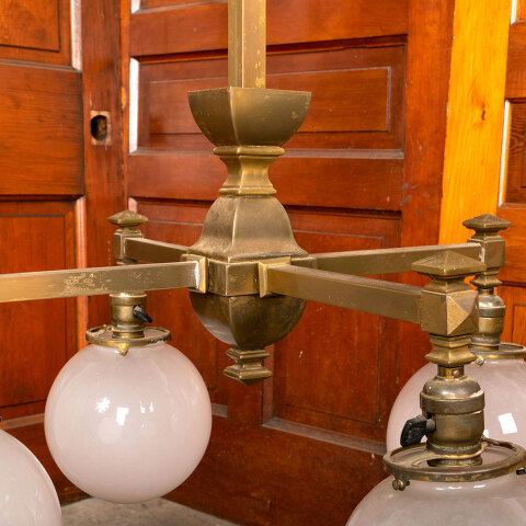 #42258 Salvaged Antique 4 Light Chandelier image 4