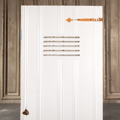 #42303 29x73 Salvaged Knotty Pine Paneling Door image 2