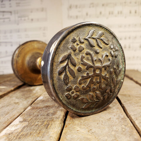 #42331 Antique Lockwood Halfa Doorknobs image 4