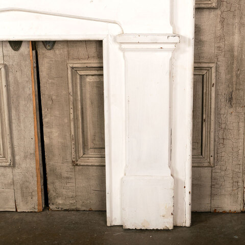 #42447 Salvaged Antique Wood Fireplace Mantel image 7