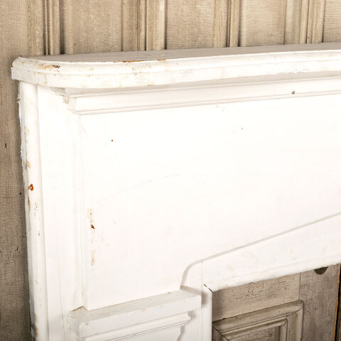 #42447 Salvaged Antique Wood Fireplace Mantel image 2