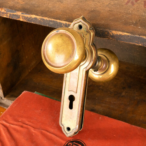 #42467 Antique Russell & Erwin Door Hardware Set image 3