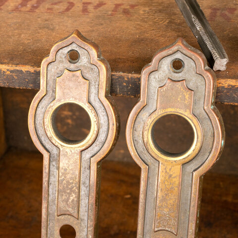 #42467 Antique Russell & Erwin Door Hardware Set image 5