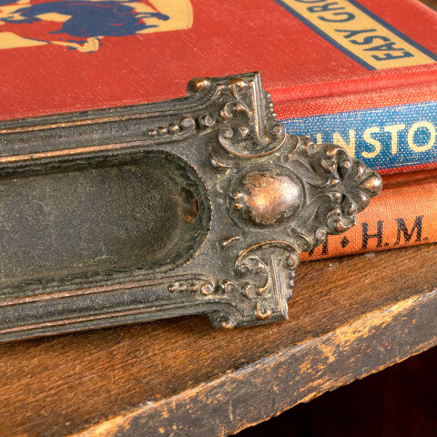 #42476 Salvaged Antique Ornate Window Sash Lift image 3