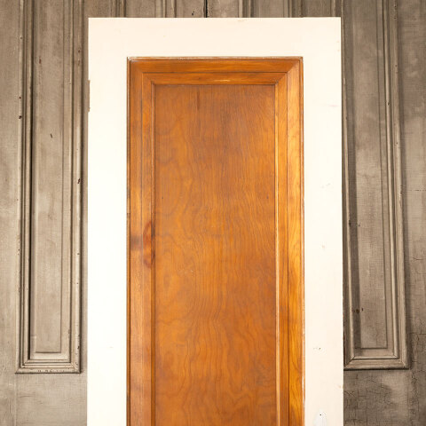 #42527 23x80 Salvaged 1 Panel Wood Interior Door image 2
