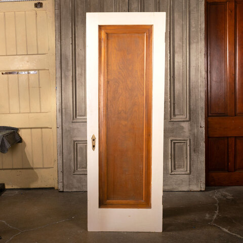 #42528 28x80 Salvaged 1 Panel Wood Interior Door image 4