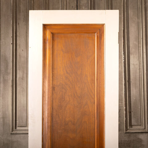 #42528 28x80 Salvaged 1 Panel Wood Interior Door image 5