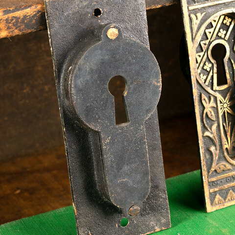 #42533 Antique Victorian Eastlake Pocket Door Pulls image 6