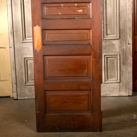 #42643 30x84 Salvaged 6 Panel Pine Swing Door image 7