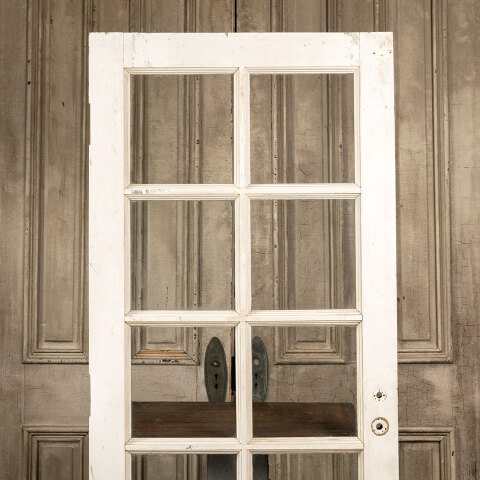 #42675 30x73 Antique 10 Lite French Entry Door image 2