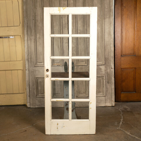 #42675 30x73 Antique 10 Lite French Entry Door image 5