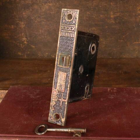 #42690 Antique Lockwood Interior Door Mortise Lock image 3