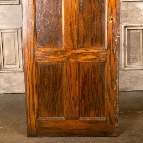 #42779 28x70 Salvaged 6 Panel Oak Interior Door image 3