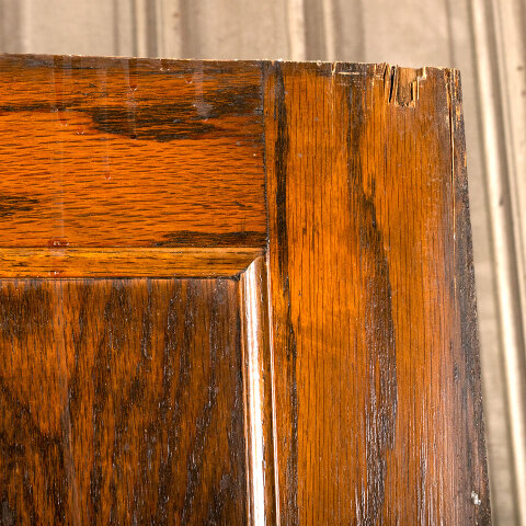 #42779 28x70 Salvaged 6 Panel Oak Interior Door image 4