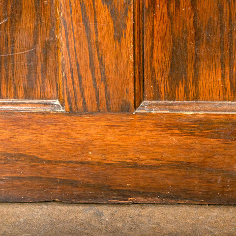 #42779 28x70 Salvaged 6 Panel Oak Interior Door image 5