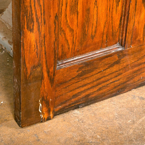 #42779 28x70 Salvaged 6 Panel Oak Interior Door image 8