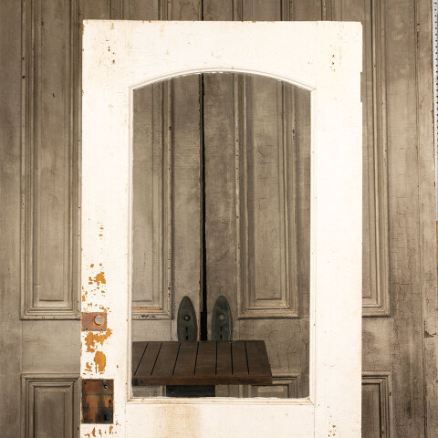 #42912 33x76 Salvaged Victorian Half Lite Entry Door image 6