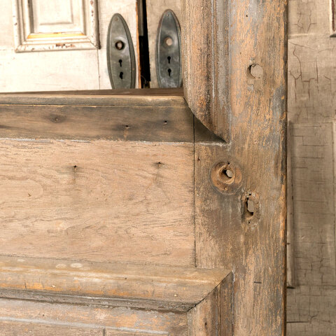 #42913 35x98 Salvaged Antique Victorian Entry Door image 4