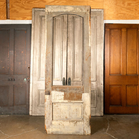 #42913 35x98 Salvaged Antique Victorian Entry Door image 5