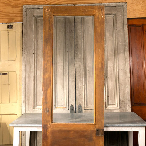 #42918 32x94 Salvaged Victorian Half Lite Entry Door image 6