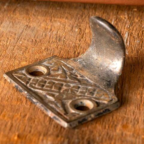 #42962 Cast Iron Victorian Window Sash Finger Lift image 5