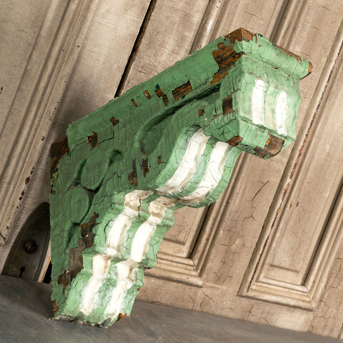 #43024 Salvaged Antique Wood Corbel Bracket image 2