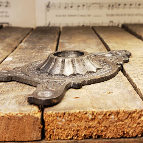 #43056 Antique Triangular Corbin Doorknob Rosette image 3