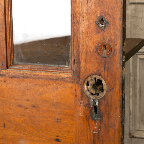 #43082 34x84 Salvaged Antique 9 Lite Entry Door image 4