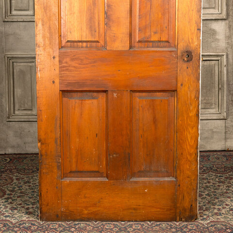 #43106 30x76 Salvaged Antique 4 Panel Interior Door image 3