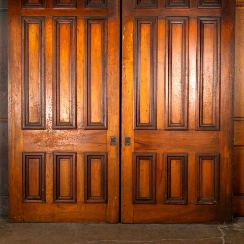 #43133 89x104 Salvaged Antique Pocket Doors image 3