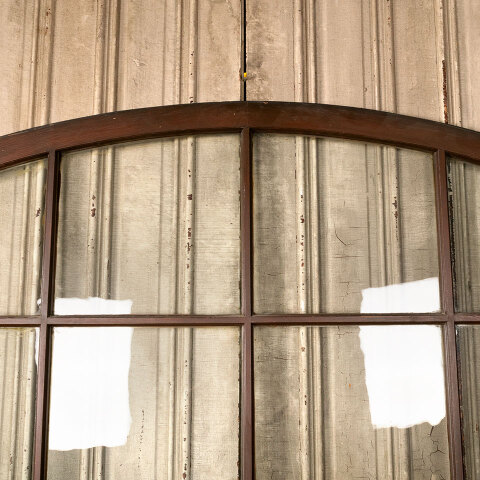 #43194 Arched Top Divided Lite Transom Window image 3