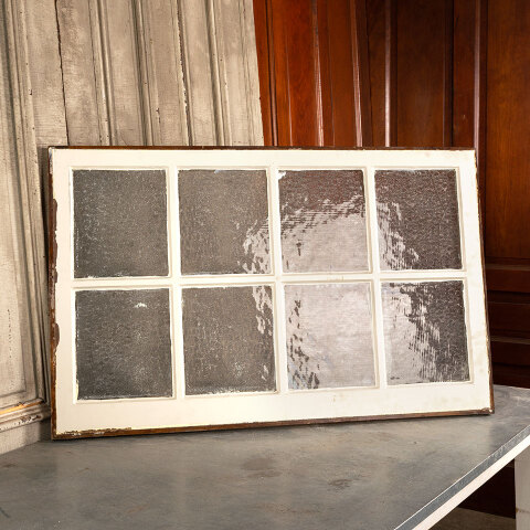 #43222 Antique 8 Lite Window with Pressed Glass image 6