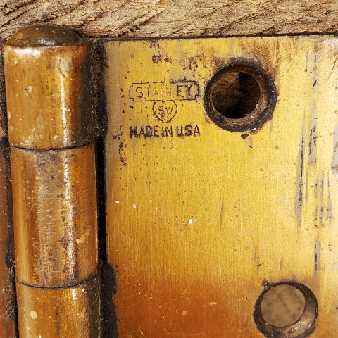 #43273 Salvaged Vintage 3" Stanley Works Hinge image 2