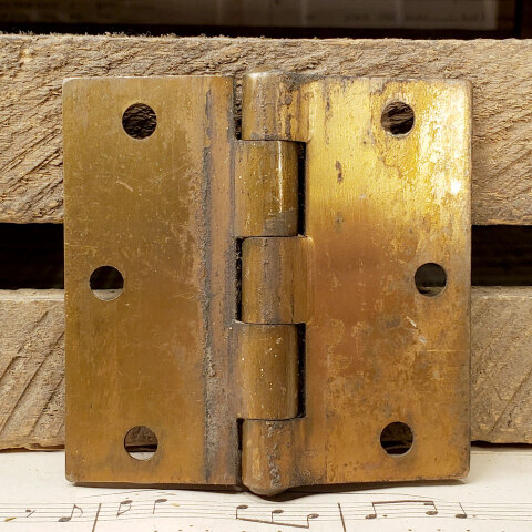 #43273 Salvaged Vintage 3" Stanley Works Hinge image 5